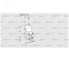 VAS2T40N/NWSL (88007573) Газовый клапан Kromschroder