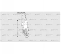 VAS2T-/LKGL (88029780) Газовый клапан Kromschroder