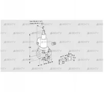 VAS240R/LWSL (88031294) Газовый клапан Kromschroder