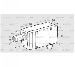 UVC 1L1G1A (84320300) УФ датчик пламени Kromschroder