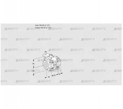 VFC3T65/65N05-25PPPP (88302517) Регулирующий клапан Kromschroder