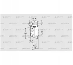 DG 17/60VC4-6W (84448938) Датчик-реле давления газа Kromschroder