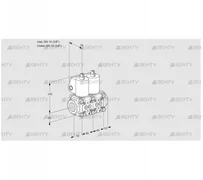 VCS1E10R/10R05NNWL/PPPP/PPPP (88104163) Сдвоенный газовый клапан Kromschroder