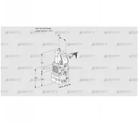 VAD2-/40R/NW-100A (88010684) Газовый клапан с регулятором давления Kromschroder