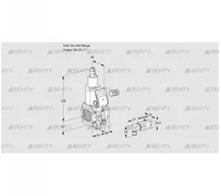 VAS2-/25R/LW (88009030) Газовый клапан Kromschroder