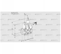 VCS1E15R/15R05NLWR/PPPP/PPPP (88103815) Сдвоенный газовый клапан Kromschroder