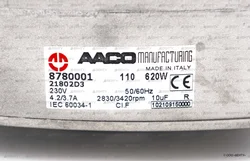 Электродвигатель AACO 8780001 OR 110MV