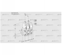 VCS1E20R/20R05NNWSR3/PPPP/PPPP (88102661) Сдвоенный газовый клапан Kromschroder