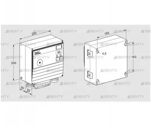 BCU460-5/1LW1GBPD2S4 (88610776) Блок управления горением Kromschroder