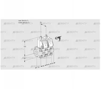 VCS1E25R/25R05NNWR/PPPP/PPPP (88103898) Сдвоенный газовый клапан Kromschroder