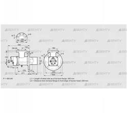 BIO 140HD-300/235-(65)E (84008139) Газовая горелка Kromschroder