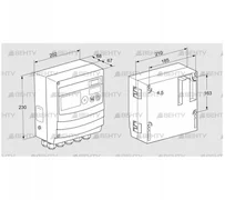 BCU465W2P1C0D1010K1E1-/LM400WF3O0E1- (88680123) Блок управления горением Kromschroder