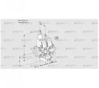 VCH1E25R/25R05LHEVWR/PPPP/PPPP (88101022) Клапан с регулятором расхода Kromschroder