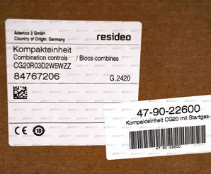 Газовый клапан Kromschroder CG20R03-D2W5WZZ, в сборе