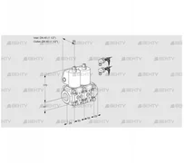 VCS2E40R/40R05NNKL6/PPPP/PPPP (88106622) Сдвоенный газовый клапан Kromschroder