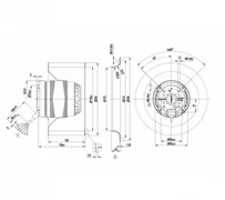 Центробежный вентилятор ebmpapst R4D200AL1205