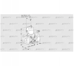 VAS240F/NWSL (88006878) Газовый клапан Kromschroder