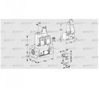 VCS8100F05NLWR3E/PPZ-/P2PP (88204568) Сдвоенный газовый клапан Kromschroder