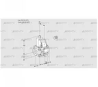 VAS1E20R/20R05NVWR/PP/PP (88104792) Газовый клапан Kromschroder