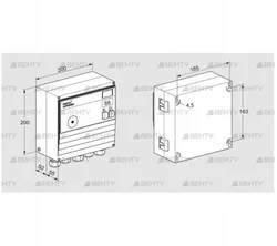 BCU465-5/1L5W3GBAC (88612192) Блок управления горением Kromschroder