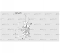 VAD115R/NW-25B (88000140) Газовый клапан с регулятором давления Kromschroder