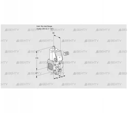 VAS2-/32R/NW (88007072) Газовый клапан Kromschroder