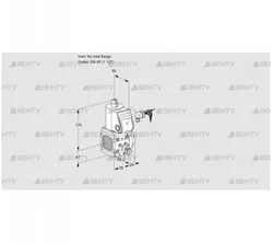 VAS2-/40R/NW (88001826) Газовый клапан Kromschroder