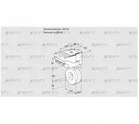 IBG50/40Z05/20-15W3E (88303386) Дроссельная заслонка Kromschroder