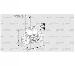 VCS2E40F/40F05NNWL6/PPPP/PPPP (88101098) Сдвоенный газовый клапан Kromschroder