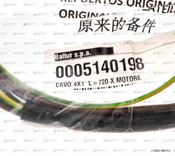 Кабель питания электродвигателя Baltur 720 мм, 0005140198
