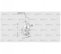 VAS240R/NWGR (88017965) Газовый клапан Kromschroder