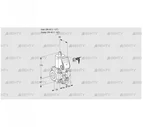 VAS240R/NW (88003742) Газовый клапан Kromschroder