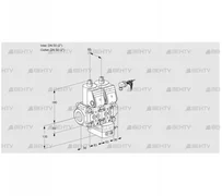 VCV3E50R/50R05NVKWR/PPPP/PPPP (88104408) Клапан с регулятором соотношения Kromschroder