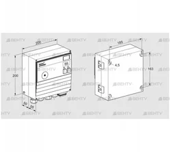 BCU460-3/1LW8GBB1/1 (88612005) Блок управления горением Kromschroder