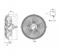 Осевой вентилятор ebmpapst S4D630AD0101