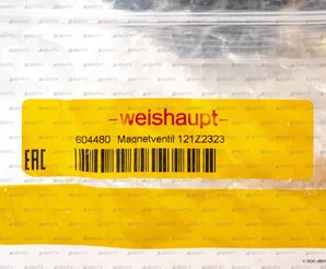 Жидкотопливный электромагнитный клапан Weishaupt 121Z2323