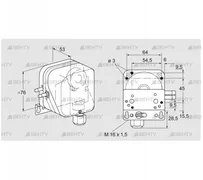 DL 5KG-3W (84444703) Датчик-реле давления воздуха Kromschroder