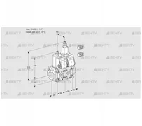 VCS2E32R/32R05NLQR3/PPPP/PPPP (88106022) Сдвоенный газовый клапан Kromschroder