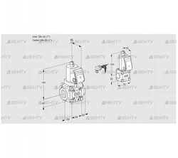 VAS2E25R/25R05NWGR/PP/BS (88106937) Газовый клапан Kromschroder