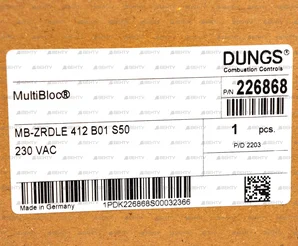 Газовый мультиблок Dungs MB-ZRDLE 412 B01 S50