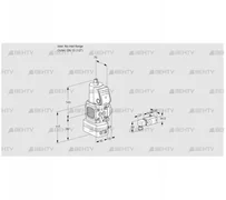 VAD1-/15R/NW-100B (88030986) Газовый клапан с регулятором давления Kromschroder