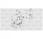 VCS665F05NLWR3E/PPEP/PPB- (88203549) Сдвоенный газовый клапан Kromschroder