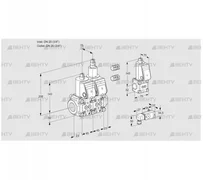 VCS1E20R/20R05NLWR3/PP-3/PPBS (88102628) Сдвоенный газовый клапан Kromschroder