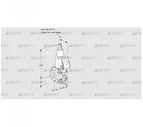 VAS1T25/-N/LW (88027980) Газовый клапан Kromschroder