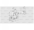 VCS780F05NLWR3E/PPB-/PPZ- (88207850) Сдвоенный газовый клапан Kromschroder