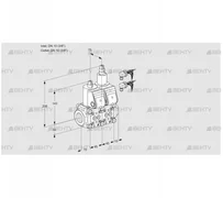 VCS1E10R/10R05NLWR6/PPPP/PPPP (88100608) Сдвоенный газовый клапан Kromschroder