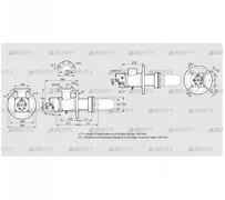 BIC 140HBL-400/435-(44)E (84035050) Газовая горелка Kromschroder