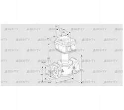 RV 50/KF10Q60S1 (86060790) Регулирующий клапан Kromschroder