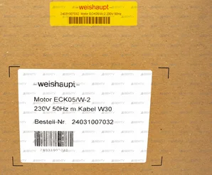 Электродвигатель Weishaupt ECK05/W-2