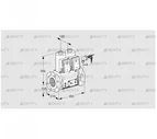 VCS8100F05NNWRE/PPPP/PPEP (88204670) Сдвоенный газовый клапан Kromschroder